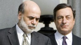 Ben Bernanke and Mario Draghi