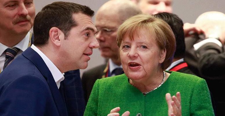 merkel and tsipras