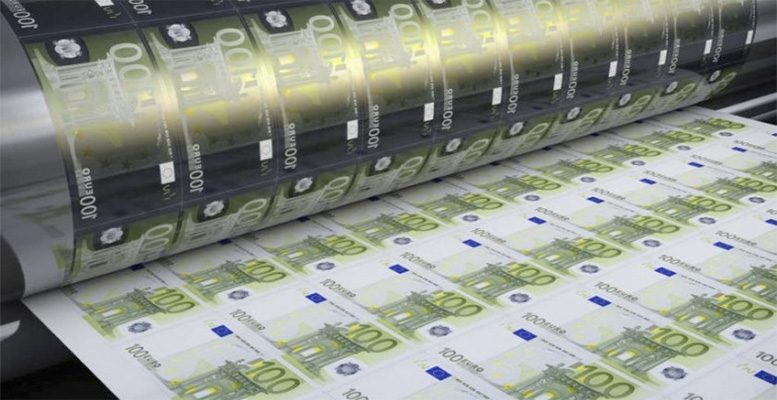 QE printing euros