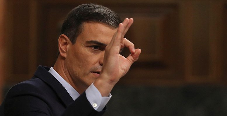 spanish PM pedro sanchez